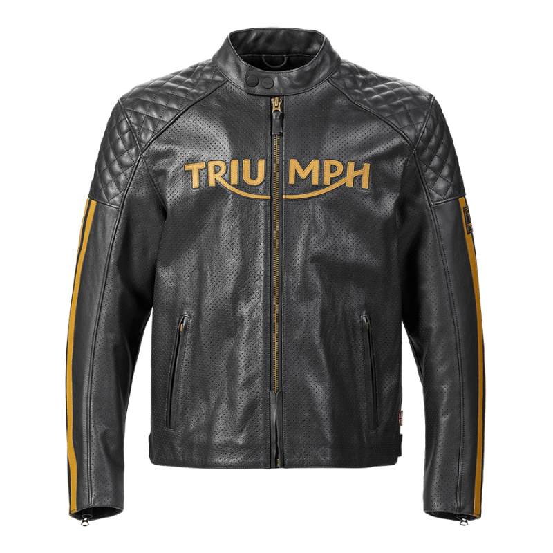 Vintage triumph leather jacket 2025